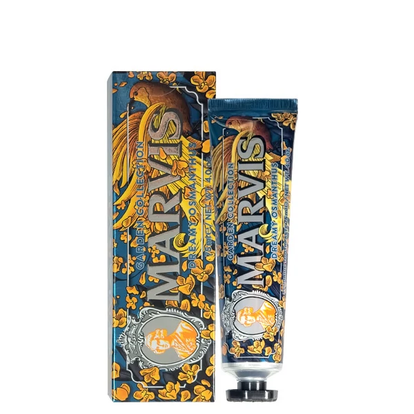Зубная паста MARVIS Dreamy Osmanthus со вкусом мяты и цветка османтуса (75 мл.) ЕС