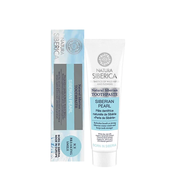 Зубная паста Natura Siberica "Сибирская жемчужина" (100 г.) ЕС