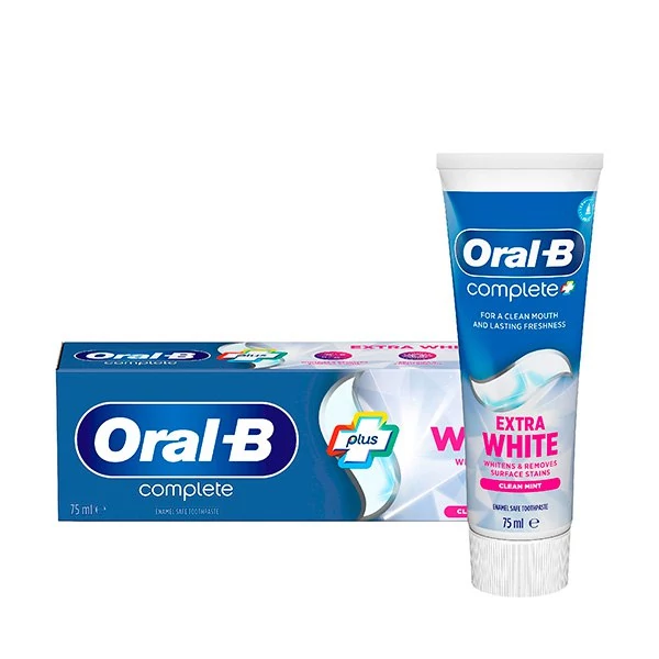 Зубная паста Oral-B Complete Plus Extra White Clean Mint (75 мл.) ЕС