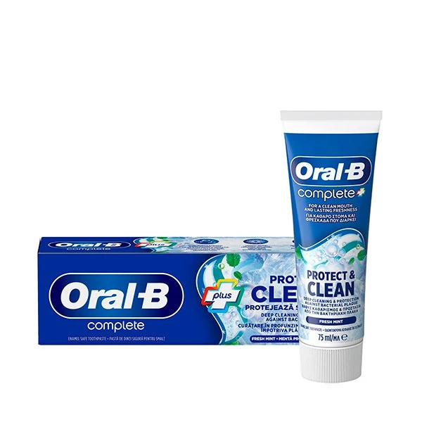 Зубная паста Oral-B Complete Protect &amp; Clean Plus Fresh Mint (75 мл.) ЕС