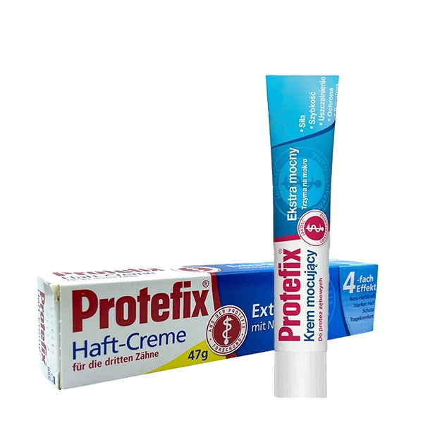 Крем для фиксации зубных протезов Protefix Classic Extra-Stark (47 г.) ЕС