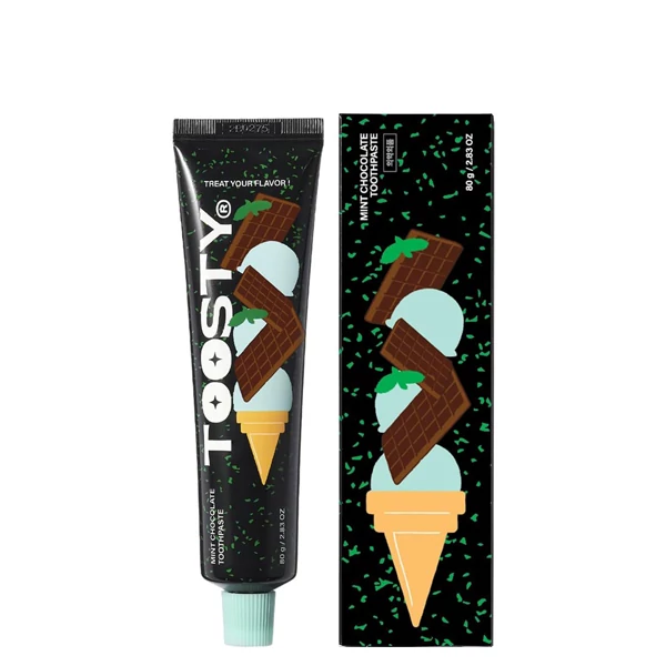 Зубная паста TOOSTY Mint Chocolate ежедневная (80 г.) ЕС