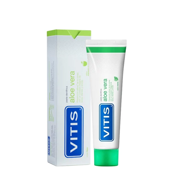 Зубная паста Vitis Aloe Vera с алоэ вера (100 мл.) ЕС