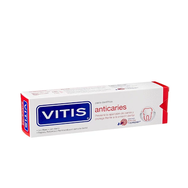Зубная паста Vitis Anticaries против кариеса (100 мл.) ЕС