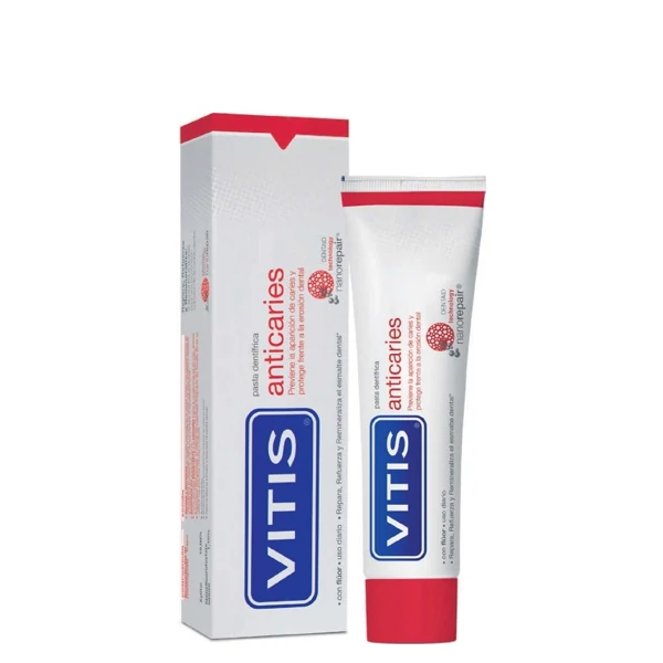 Зубная паста Vitis Anticaries против кариеса (75мл.) ЕС