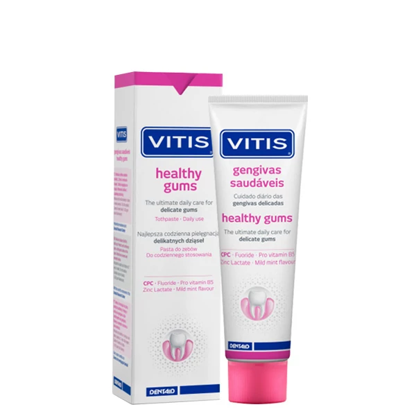 Зубная паста Vitis Healthy Gums для чувствительных десен (75 мл.) ЕС