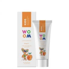 Детская зубная паста WOOM Peach со вкусом персика 3-8 лет (50 мл.) ЕС