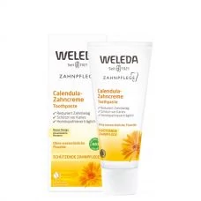 Детская зубная паста Weleda с календулой от 2+ лет (Без фтора) (75 мл.) ЕС