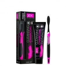 Зубная паста + зубная щетка Xpel Xoc с активированным углем (100 мл.) ЕС