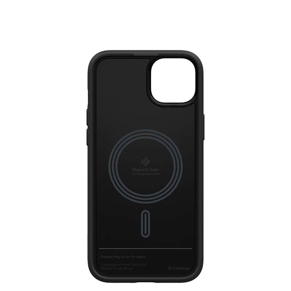 Чехол Caseology Parallax Mag Magsafe iPhone 15 Matte Black Case ACS06818 ЕС
