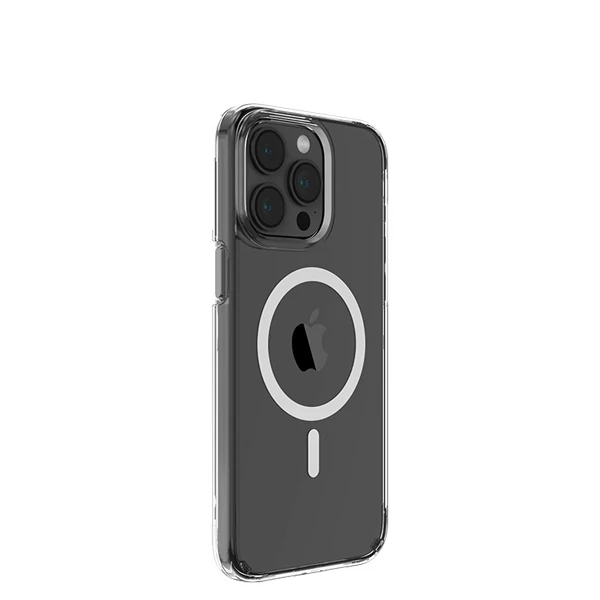 Чехол Comma Elemental Mag для iPhone 15 Pro прозрачный