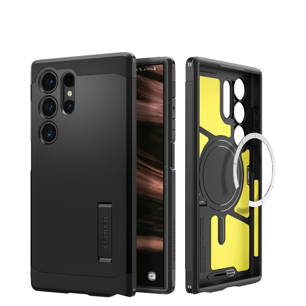 Чехол Spigen Tough Armor Magsafe Samsung Galaxy S24 Ultra Black Case