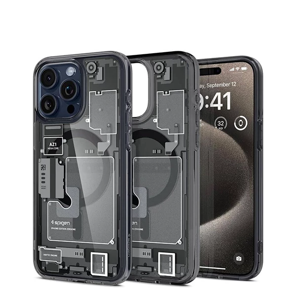 Чехол Spigen Ultra Hybrid Mag Magsafe iPhone 15 Pro Max Zero One Case ACS06582