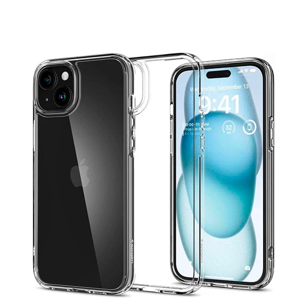Чехол Spigen Ultra Hybrid iPhone 15 Crystal Clear Case ACS06793 ЕС