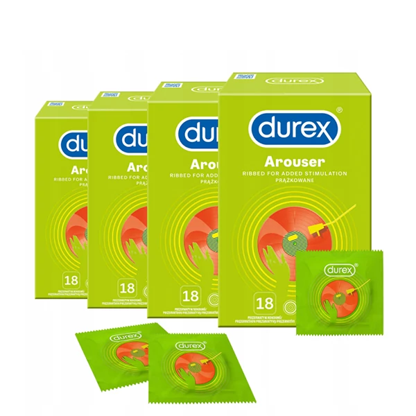 Презервативы Durex Arouser (72 шт.) Ребристые ЕС