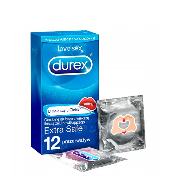 Презервативы Durex Extra Safe Emoji (12 шт.) ЕС
