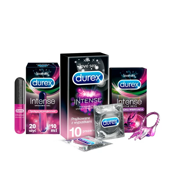 Набор Durex Intense Презервативы + Orgasmic Стимулирующий Гель + Little Devil ЕС