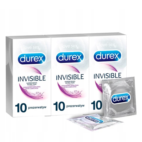 Презервативы Durex Invisible (30 шт.) ЕС