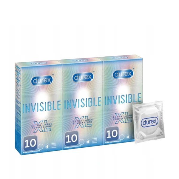 Презервативы Durex Invisible XL (30 шт.) ЕС