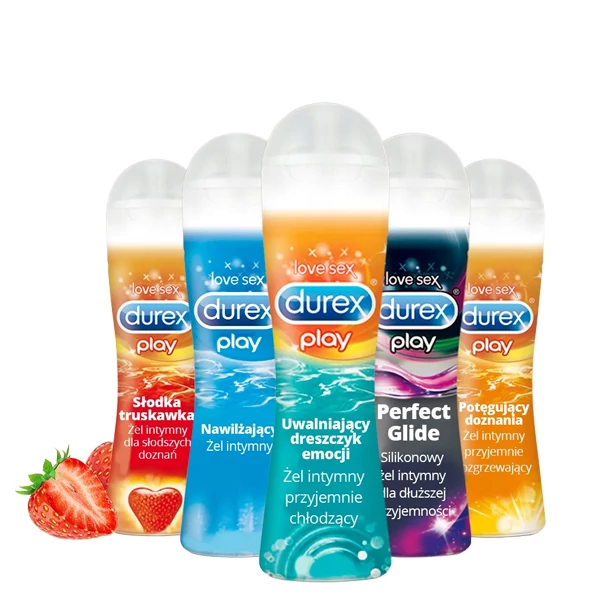 Набор интимных гелей Durex Play MIX SET (5 шт.) ЕС