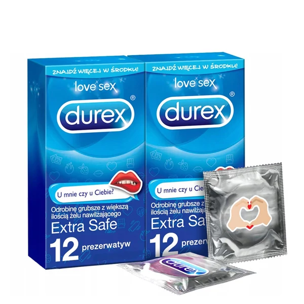 Презервативы Durex Extra Safe Emoji (24 шт.) ЕС