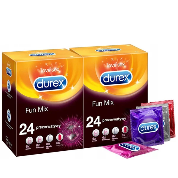 Презервативы Durex Fun Explosion MIX FREE (48 шт.) ЕС
