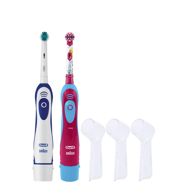 2 Pro-Expert DB4.010 и DB4.510.К «Принцесса» Семейный набор зубные щетки Oral-B