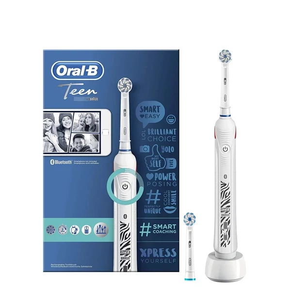 Зубная щетка Oral-B D601.523.3 Teenager White 12+ ЕС