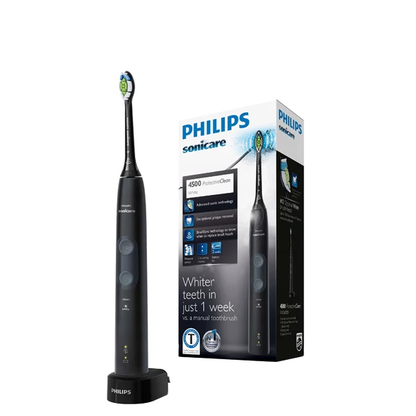 Зубная щетка Philips Sonicare 4500 HX6830/44 ProtectiveClean Black