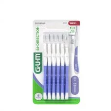 Зубная щетка GUM Bi-Direction 0.6 mm (6 шт.) для межзубных промежутков ЕС