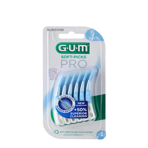 Зубная щетка GUM Soft Picks Pro S (60 шт.) для межзубных промежутков ЕС