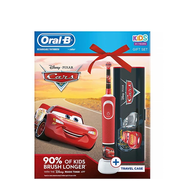 Зубная щетка Braun Oral-B D100 Kids Cars с футляром ЕС