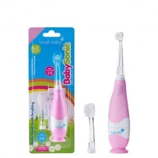 Зубная щетка Brush-baby BabySonic от 0 до 3 лет Pink Детская