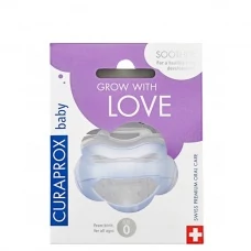Пустышка CURAPROX Baby size 0+ Blue (3 - 7 кг.) ЕС