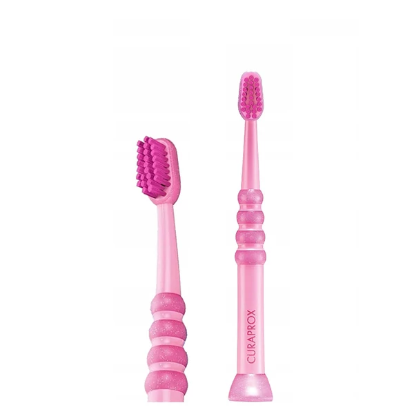 Мануальная зубная щетка CURAPROX CS 4260 Baby Pink для малышей (0-4 лет) ЕС