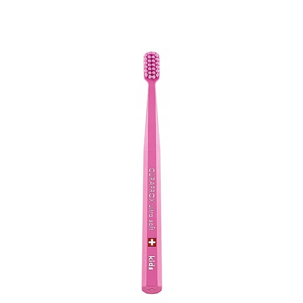 Мануальная зубная щетка CURAPROX CS 5500 Kids Ultra Soft для детей 4-12 лет (F) ЕС