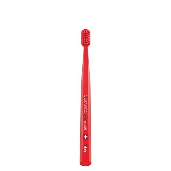 Мануальная зубная щетка CURAPROX CS 5500 Kids Ultra Soft для детей 4-12 лет (F) ЕС