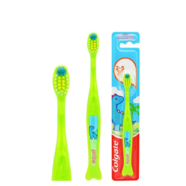 Мануальная зубная щетка Colgate Kids для детей 2-5 лет Green ЕС