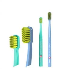 Набор мануальных зубных щеток Curaprox CS 5460 + Smart 7600 Animal Edition, D 0,08 MM (2 шт.) (B) ЕС