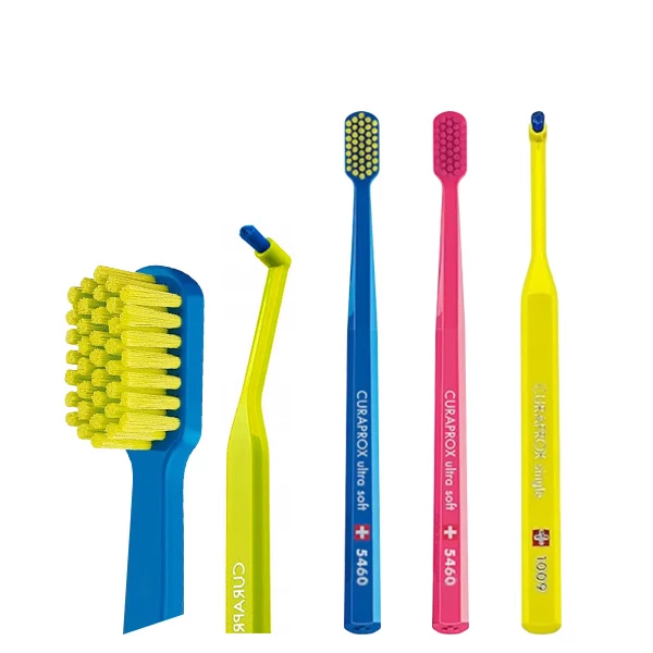 Набор мануальных зубных щеток Curaprox CS 5460 (2 шт.) + Curaprox CS 1009 (1 шт.) (F) ЕС