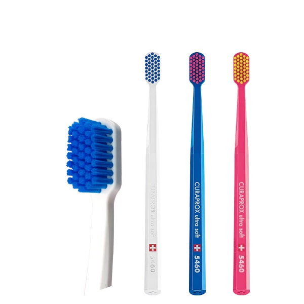 Мануальная зубная щетка Curaprox CS 5460 Ultra Soft Eco Pack, D 0,10 ММ (3 шт.) (B) ЕС