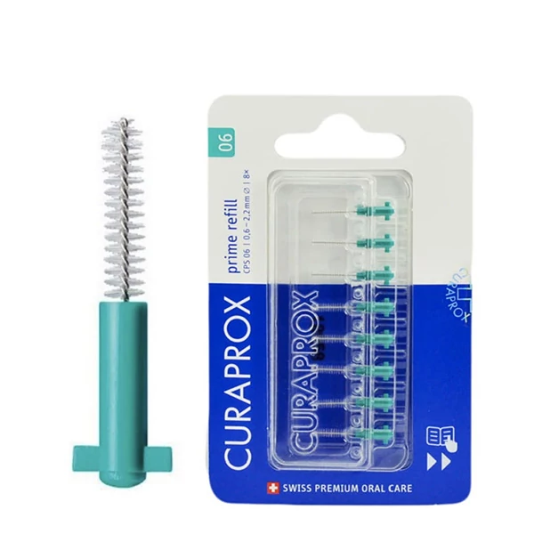 Межзубные ершики Curaprox Prime Refill CPS 06 (8 шт.) ЕС