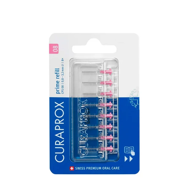 Межзубные ершики Curaprox Prime Refill CPS 08 (8 шт.) ЕС