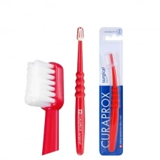 Мануальная зубная щетка Curaprox Surgical Mega Soft после процедур, D 0.06 MM (B) ЕС