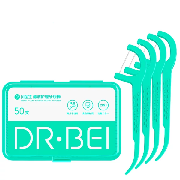 Зубная нить-флосс DR.BEI Dental Floss BOX (50 шт.)