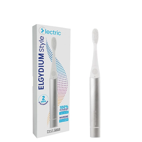 Электрическая зубная щетка Elgydium Style Silver ЕС