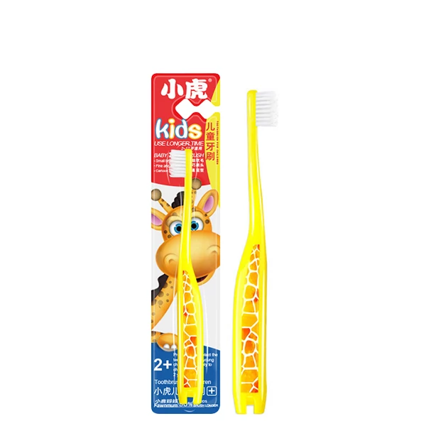 Детская зубная щетка Fawnmum Children Toothbrush UltraSoft (Жираф)
