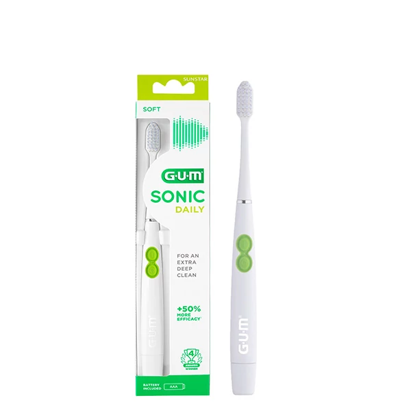 Электрическая зубная щетка GUM Sonic Daily Soft ЕС