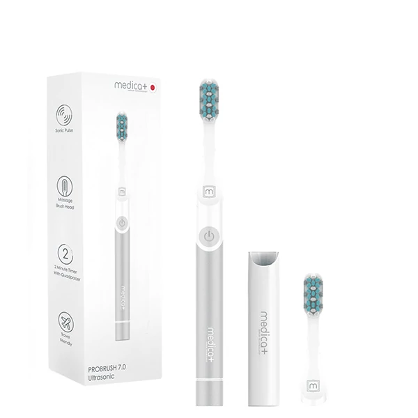 Электрическая зубная щетка MEDICA+ ProBrush 7.0 Compact Silver