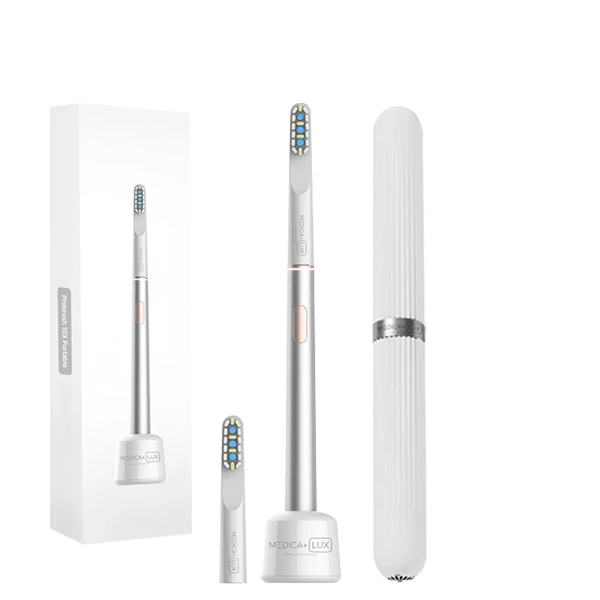 Электрическая зубная щетка MEDICA+ LUX 10Х Portable Silver